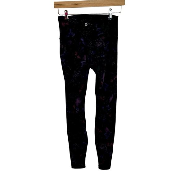 Lululemon Wunder Under Hi-Rise Tight Full-On Luxtreme 28" Frozen Flourish 4 - Picture 4 of 8